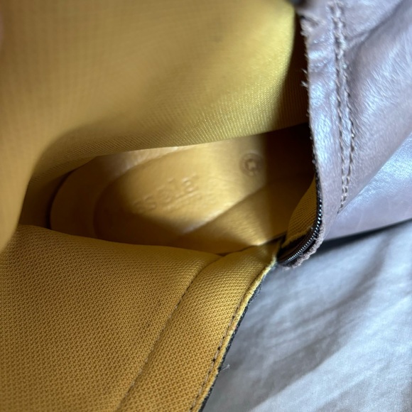 Bussola size 10 soft leather boots Biella style espresso brown - Picture 7 of 10